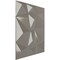 Ekena Millwork 19 5/8in. W x 19 5/8in. H Niobe EnduraWall Decorative 3D Wall Panel Covers 2.67 Sq. Ft. WP20X20NIBCR - alternate 2
